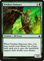 Magic the Gathering Card - Viridian Emissary - MTG Circle