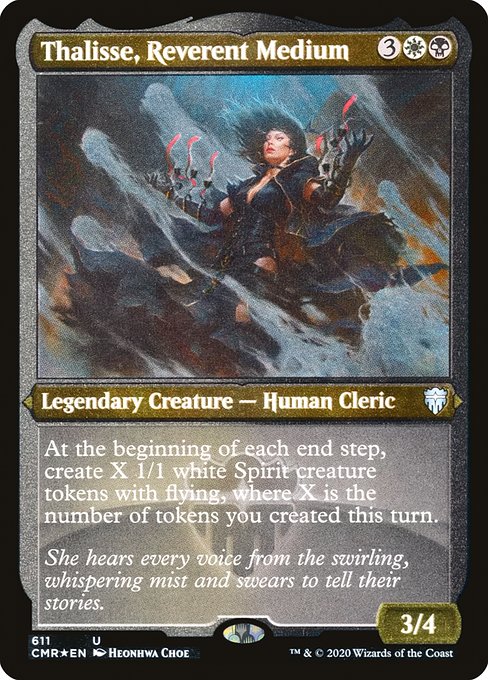 Magic the Gathering Card - Thalisse, Reverent Medium - MTG Circle