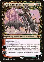 Magic the Gathering Card - Arlinn, the Pack's Hope // Arlinn, the Moon's Fury - MTG Circle