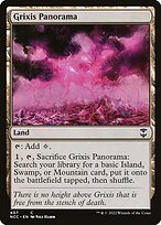 Magic the Gathering Card - Grixis Panorama - MTG Circle