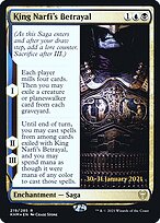 Magic the Gathering Card - King Narfi's Betrayal - MTG Circle