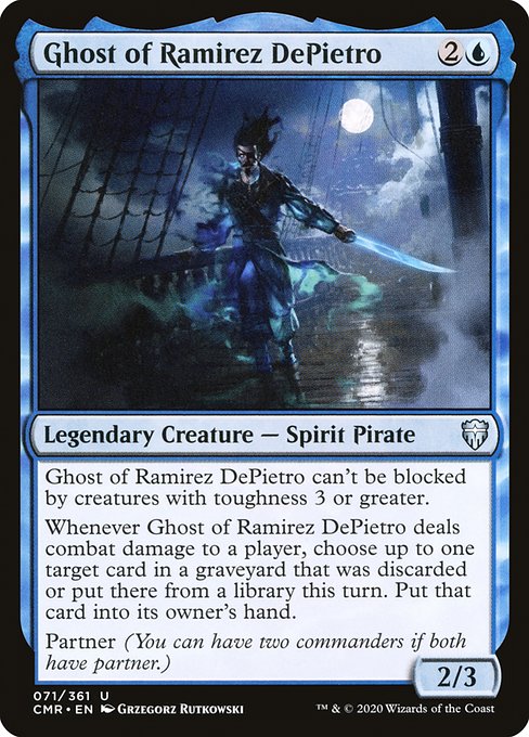 Magic the Gathering Card - Ghost of Ramirez DePietro - MTG Circle