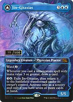 Magic the Gathering Card - Jin-Gitaxias // The Great Synthesis - MTG Circle