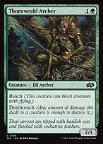 Magic the Gathering Card - Thornweald Archer - MTG Circle