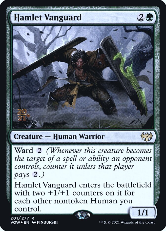 Magic the Gathering Card - Hamlet Vanguard - MTG Circle