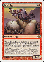 Magic the Gathering Card - Rukh Egg - MTG Circle