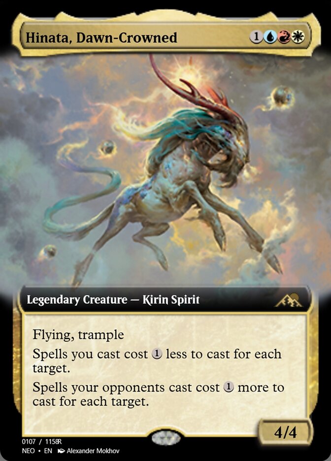Magic the Gathering Card - Hinata, Dawn-Crowned - MTG Circle