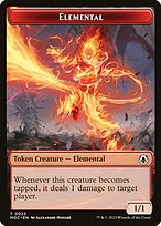 Magic the Gathering Card - Elemental - MTG Circle