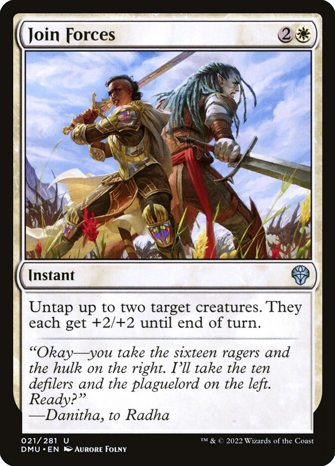 Magic the Gathering Card - Join Forces - MTG Circle