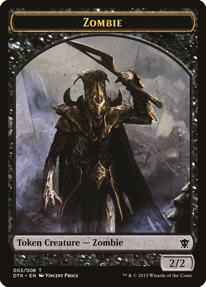 Magic the Gathering Card - Zombie - MTG Circle