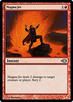 Magic the Gathering Card - Magma Jet - MTG Circle