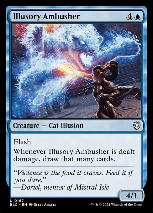Magic the Gathering Card - Illusory Ambusher - MTG Circle