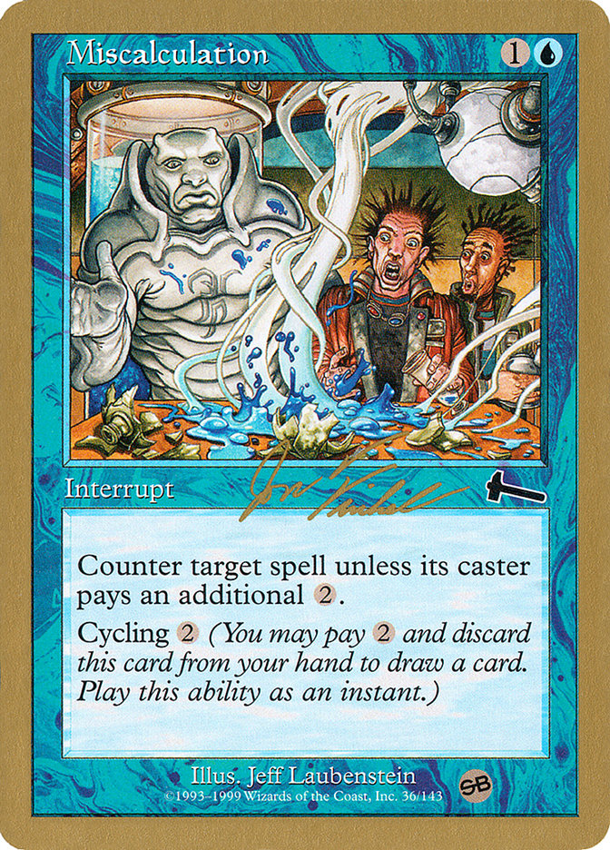 Magic the Gathering Card - Miscalculation - MTG Circle