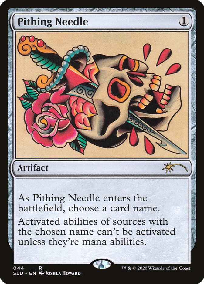 Magic the Gathering Card - Pithing Needle - MTG Circle