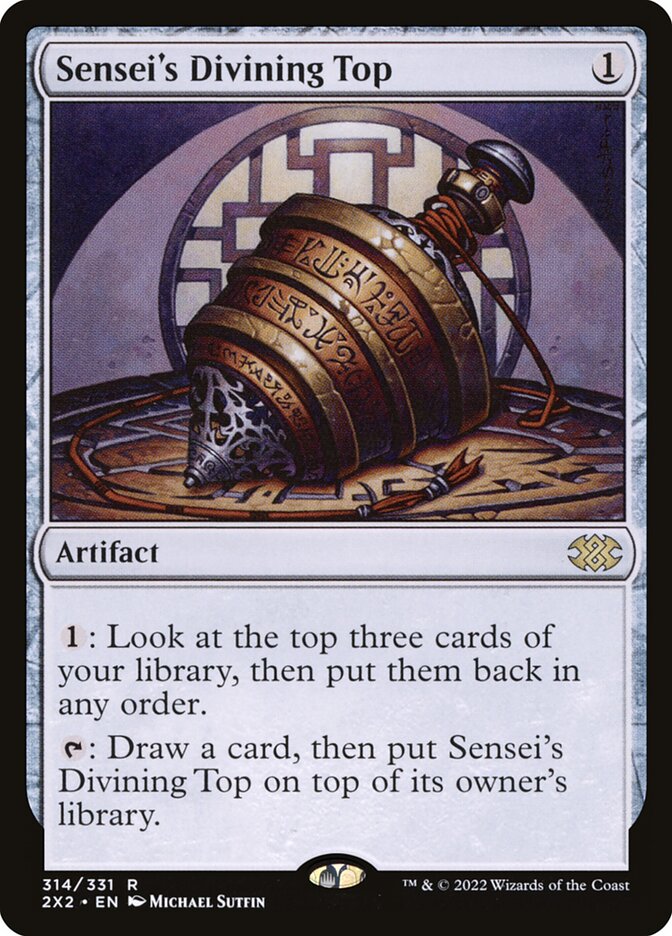 Magic the Gathering Card - Sensei's Divining Top - MTG Circle