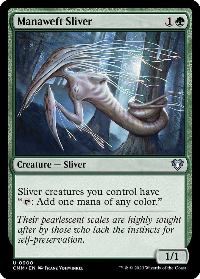 Magic the Gathering Card - Manaweft Sliver - MTG Circle