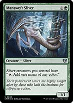 Magic the Gathering Card - Manaweft Sliver - MTG Circle