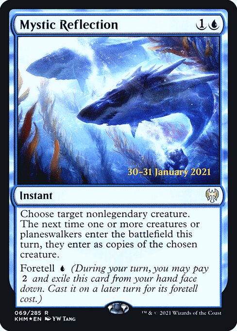 Magic the Gathering Card - Mystic Reflection - MTG Circle