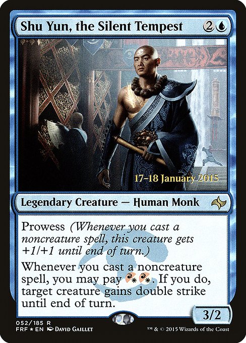 Magic the Gathering Card - Shu Yun, the Silent Tempest - MTG Circle