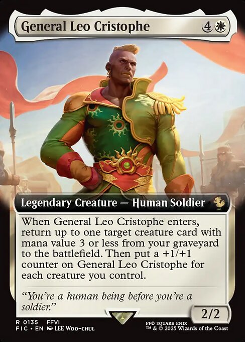 Magic the Gathering Card - General Leo Cristophe - MTG Circle