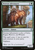 Magic the Gathering Card - Veteran Adventurer - MTG Circle