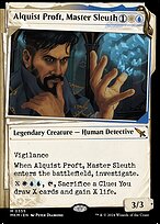 Magic the Gathering Card - Alquist Proft, Master Sleuth - MTG Circle
