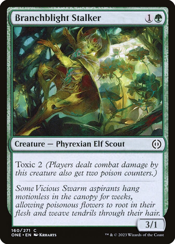 Magic the Gathering Card - Branchblight Stalker - MTG Circle