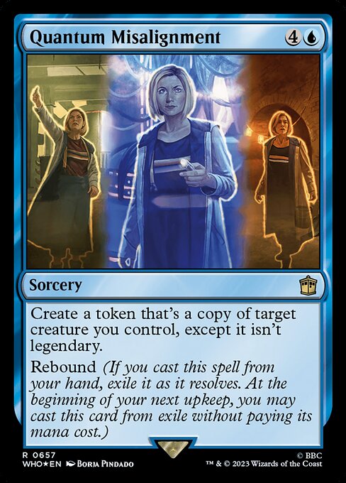 Magic the Gathering Card - Quantum Misalignment - MTG Circle