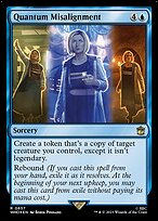 Magic the Gathering Card - Quantum Misalignment - MTG Circle