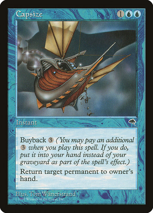 Magic the Gathering Card - Capsize - MTG Circle