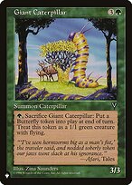 Magic the Gathering Card - Giant Caterpillar - MTG Circle