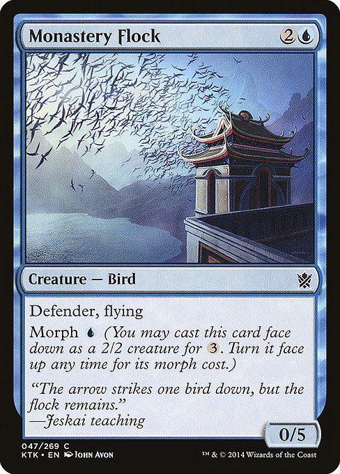 Magic the Gathering Card - Monastery Flock - MTG Circle