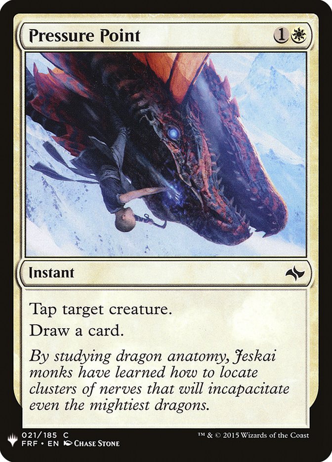 Magic the Gathering Card - Pressure Point - MTG Circle