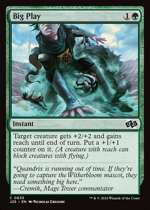 Magic the Gathering Card - Big Play - MTG Circle