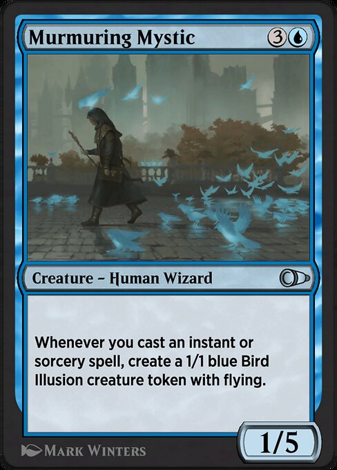 Magic the Gathering Card - Murmuring Mystic - MTG Circle