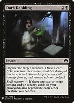 Magic the Gathering Card - Dark Dabbling - MTG Circle
