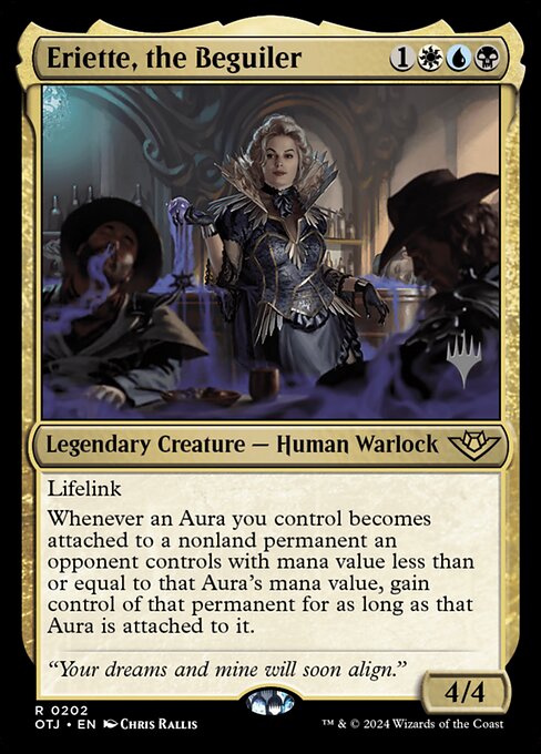 Magic the Gathering Card - Eriette, the Beguiler - MTG Circle