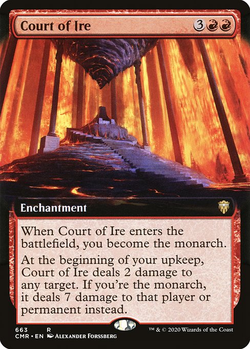 Magic the Gathering Card - Court of Ire - MTG Circle