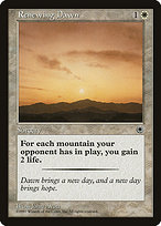 Magic the Gathering Card - Renewing Dawn - MTG Circle