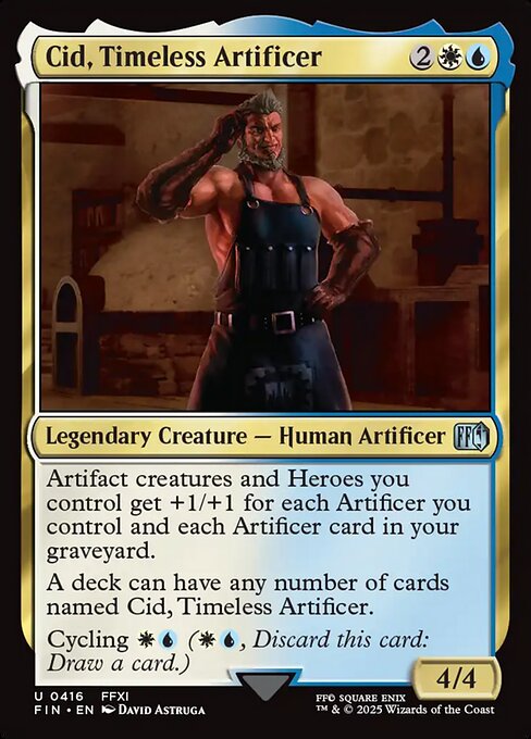 Magic the Gathering Card - Cid, Timeless Artificer - MTG Circle