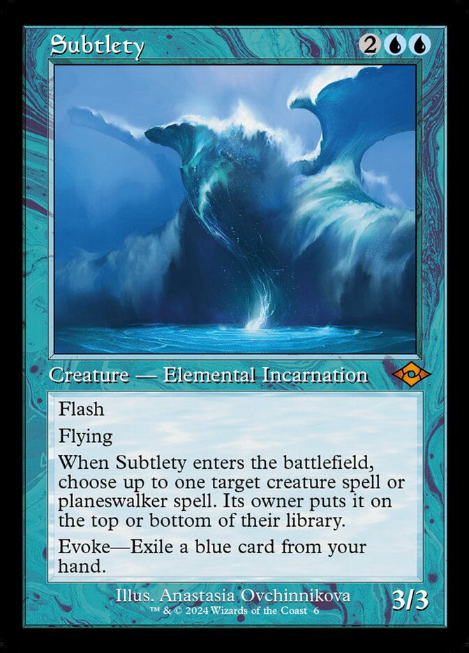Magic the Gathering Card - Subtlety - MTG Circle