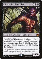 Magic the Gathering Card - Ob Nixilis, the Fallen - MTG Circle