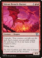 Magic the Gathering Card - Shivan Branch-Burner - MTG Circle