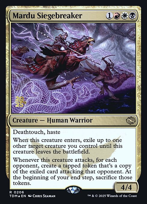 Magic the Gathering Card - Mardu Siegebreaker - MTG Circle
