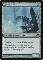 Magic the Gathering Card - Silver Myr - MTG Circle