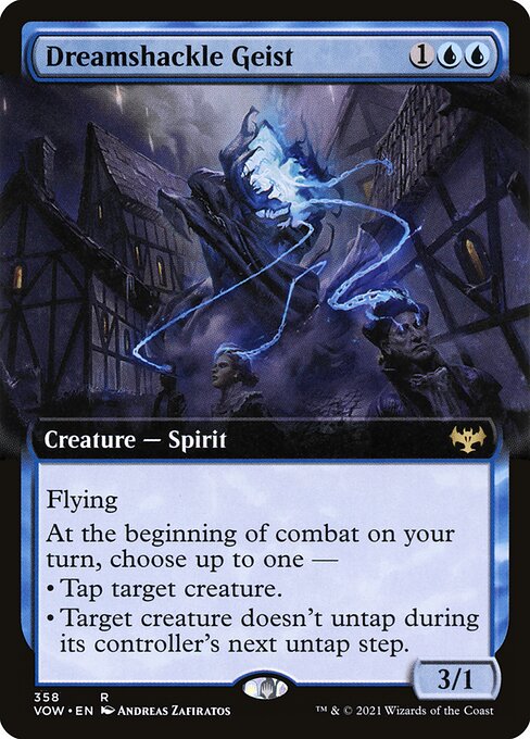 Magic the Gathering Card - Dreamshackle Geist - MTG Circle