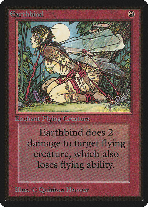 Magic the Gathering Card - Earthbind - MTG Circle