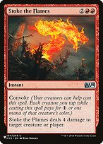 Magic the Gathering Card - Stoke the Flames - MTG Circle