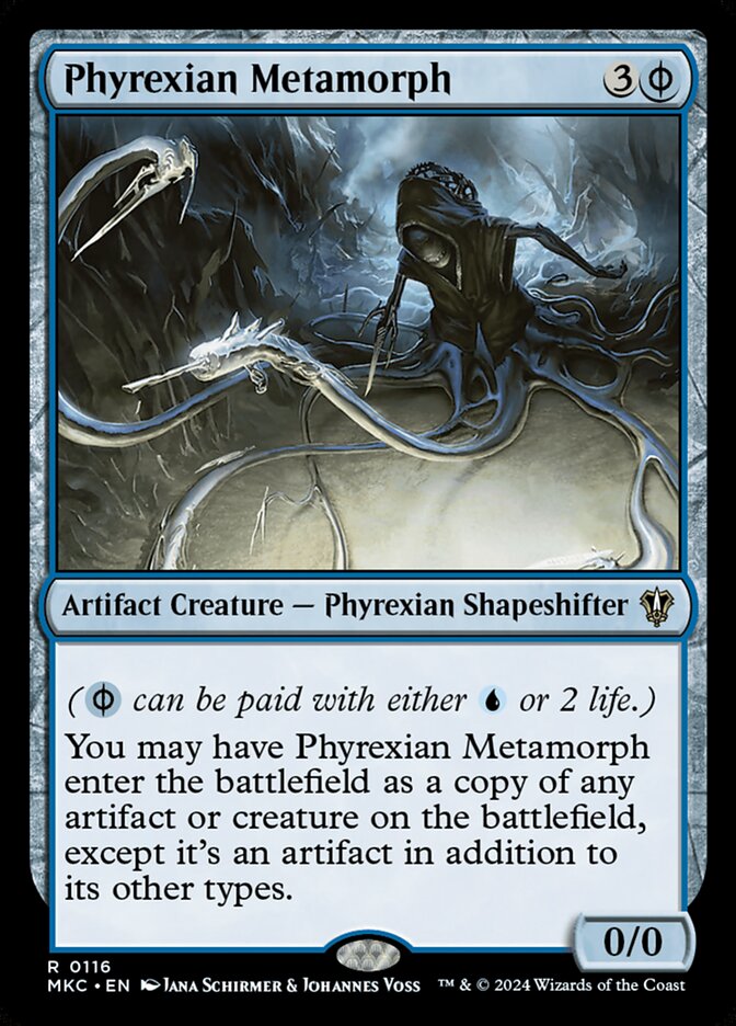 Magic the Gathering Card - Phyrexian Metamorph - MTG Circle