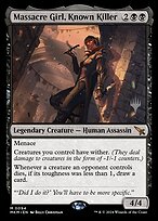 Magic the Gathering Card - Massacre Girl, Known Killer - MTG Circle